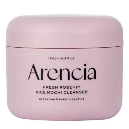 Arencia - Fresh Rosehip Rice Mochi Cleanser - Pastă calmantă pentru curățarea feței - 120g