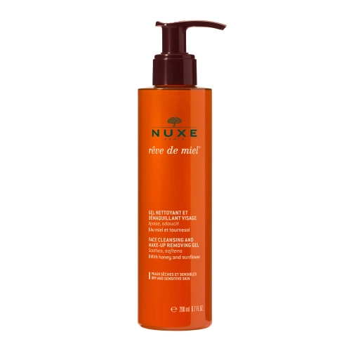 Nuxe – Rêve de Miel® – Gel de curățare și demachiere pentru față – 200 ml