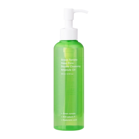 Sungboon Editor - Green Tomato Deep Pore Double Cleansing Ampoule Oil - Ulei demachiant - 200g