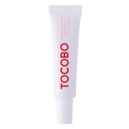Tocobo - Vita Tone Up Sun Cream SPF50+ PA++++ - Cremă tonifiantă cu protecție solară - Miniatură - 10 ml