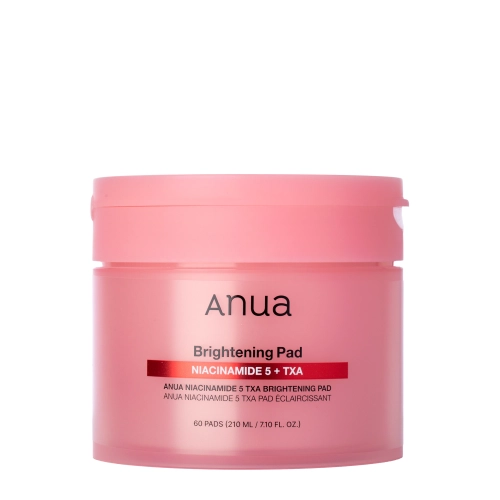 Anua – Niacinamide 5 TXA Brightening Pad – Dischete iluminatoare pentru față – 210 ml / 60 buc.