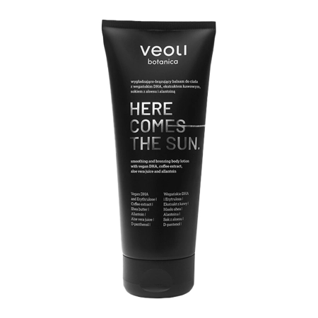 Veoli Botanica – Here Comes The Sun – Balsam de Corp Netezitor și Autobronzant – 200ml