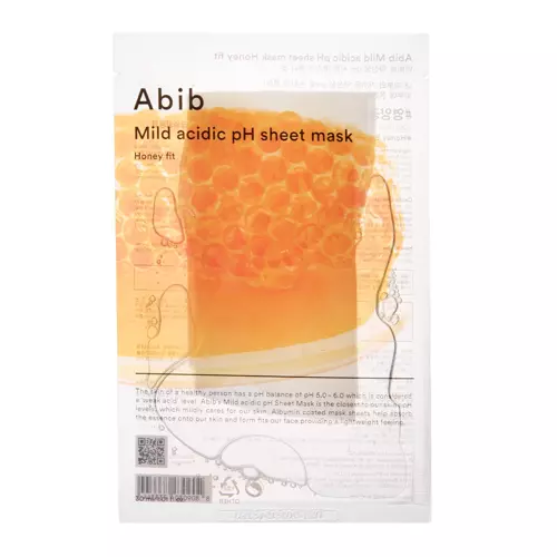 Abib - Mild Acidic pH Sheet Mask Honey Fit - Mască de folie delicată - 30ml