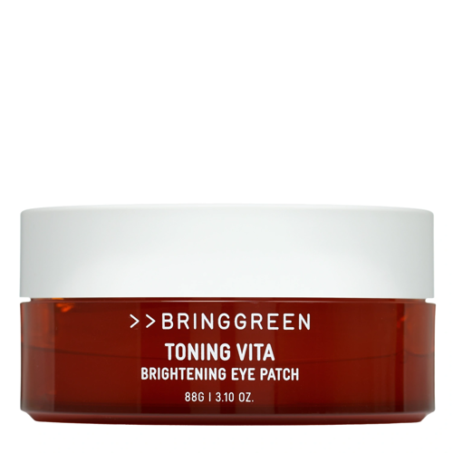 Bring Green - Toning Vita Brightening Eye Patch - Plasturi Revitalizanți pentru Ochi – 60 buc./88g