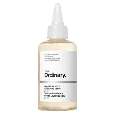 The Ordinary - Glycolic Acid 7% Exfoliating Toner - Toner exfoliant cu 7% acid glicolic - 100 ml