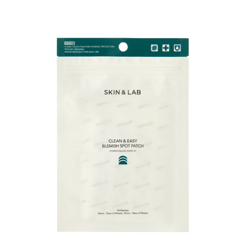 Skin&Lab - Clean & Easy Blemish Spot Patches - Plasturi de nivelare a imperfecțiunilor - 54 buc.