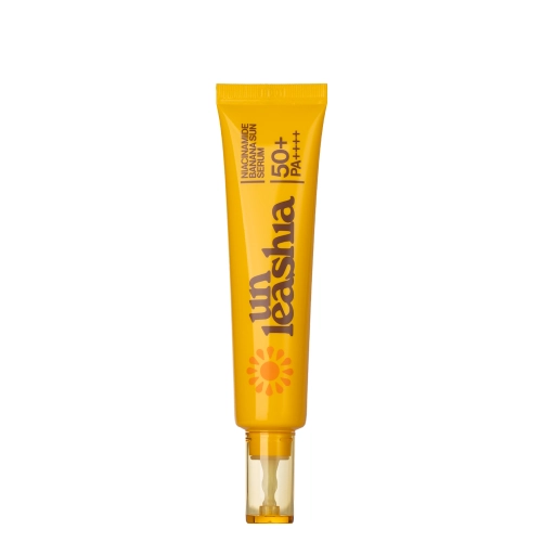 Unleashia – Niacinamide Banana Sun Serum – Ser de protecție solară cu niacinamidă – 40 ml