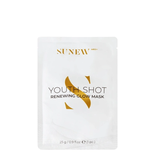 SunewMed+ - Youth Shot Mască Regenerantă în Șervețel pentru Față + Glow - 1buc./25g