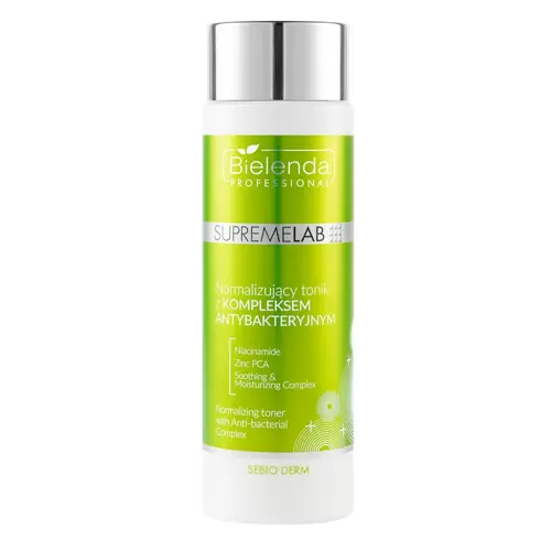Bielenda Professional - Supremelab - Sebio Derm - Normalizing Toner with Anti-Bacterial Complex - Toner normalizant cu complex antibacterian - 200ml
