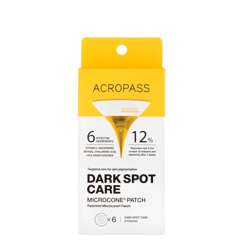 AcroPass - Dark Spot Care Microcone Patch - Plasturi iluminatori cu microace - 6 buc.