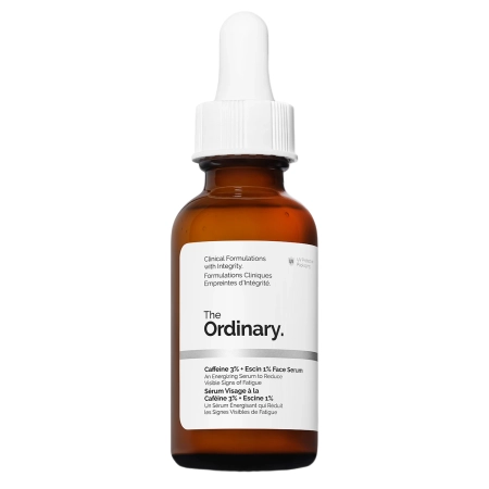 The Ordinary - Caffeine 3% + Escin 1% Face Serum - Ser pentru Față cu Cofeină și Escină - 30 ml