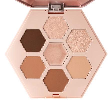 ELROEL - Barely Mood Shadow Palette - Paletă de farduri de pleoape - 01 Brown Mauve - 8,1g