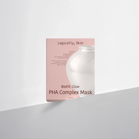 Logically, Skin - BioFit Glow PHA Complex Mask - Mască pentru față cu acid PHA - 25 g