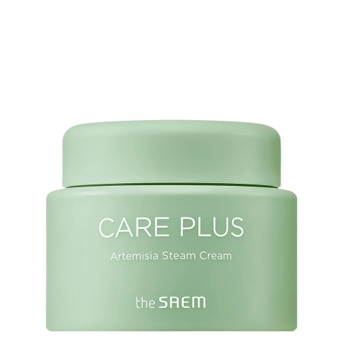 The Saem - Care Plus Artemisia Steam Cream - Cremă cu Extract de Pelin pentru Față - 100 ml