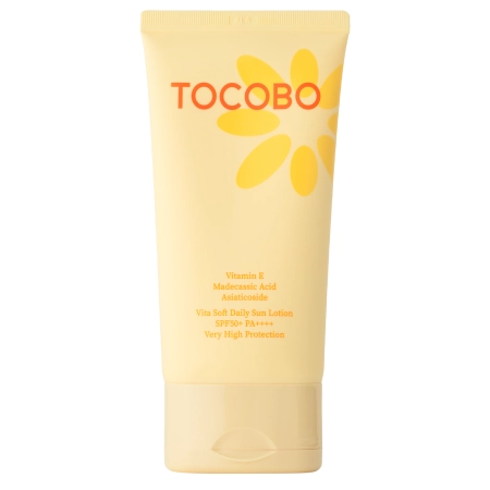 Tocobo - Vita Soft Daily Sun Lotion SPF50+ PA++++ - Cremă lejeră pentru protecție solară pentru față - 150 ml