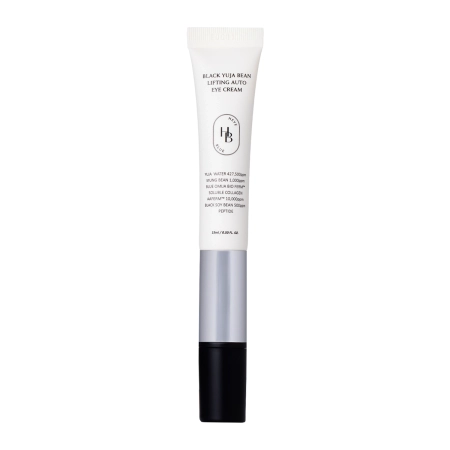 HEVEBLUE - Black Yuja Bean Lifting Auto Eye Cream - Cremă lifting pentru conturul ochilor - 15 ml