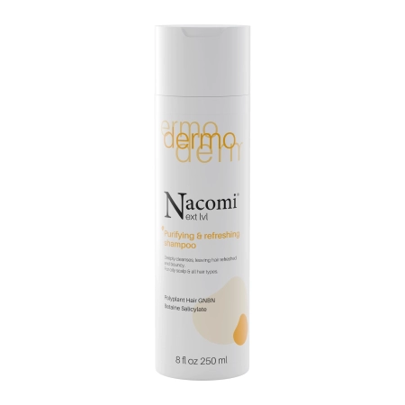 Nacomi – Dermo – Șampon purifiant & revigorant – 250 ml
