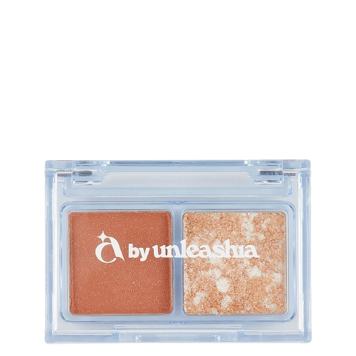 A by Unleashia - Cotton Candy Face Palette - Mini paletă pentru față - Nr. 2 Cocoa Mist - 1,6 g