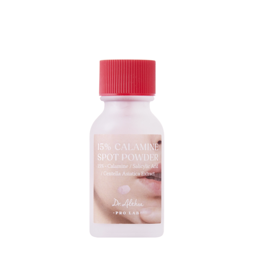 Dr. Althea - 15% Calamine Spot Powder - Lichid pentru imperfecțiuni - 15ml
