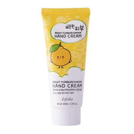 Esfolio - Bright Yuja & Niacinamide Hand Cream - Cremă hidratantă pentru mâini - 100ml