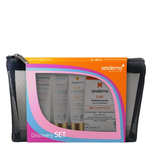 Sesderma - Discovery Set - Set Bestsellere - Mini - 10ml + 10ml + 15ml + 1,5ml + 1,5ml