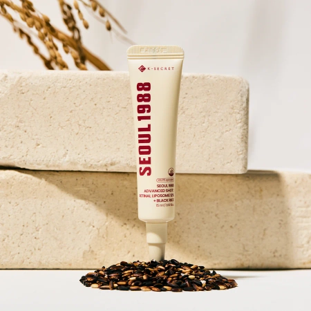 K-SECRET - SEOUL 1988 Advanced Shot : Retinal Liposome 12% + Black Rice - Ser anti-rid cu retinal - 15 ml