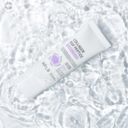 APLB - Collagen EGF Peptide Sunscreen SPF50+ PA++++ - Cremă hidratantă pentru față cu protecție solară – 40 ml