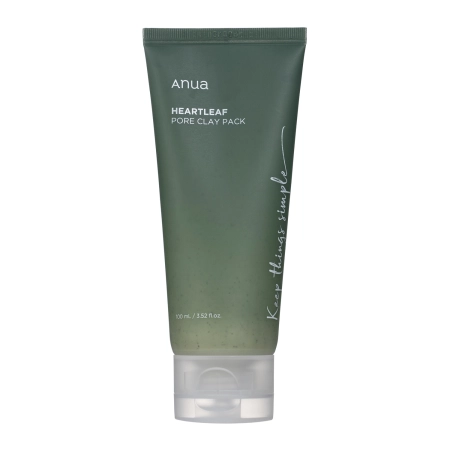Anua - Heartleaf Pore Clay Pack - Mască de argilă cu frunze de heartwort - 100 ml