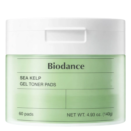 Biodance - Sea Kelp Gel Toner Pad - Dischete calmante pentru față - 60 buc.