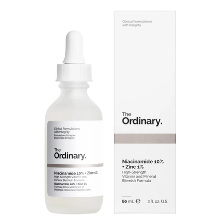 The Ordinary - Niacinamide 10% + Zinc 1% - Ser cu vitamina B3 și zinc - 60ml