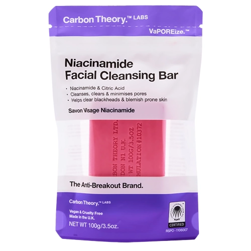 Carbon Theory - VaPOREize Cleansing Bar - Săpun Purifiant cu Niacinamidă - 100 g