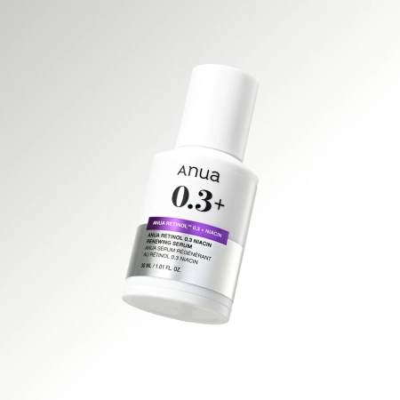 Anua - Nano Retinol 0.3% + Niacin Renewing Serum - Ser de netezire și iluminare cu Retinol - 30ml