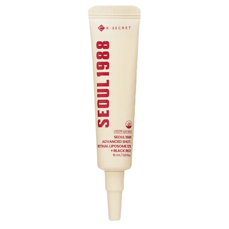 K-SECRET - SEOUL 1988 Advanced Shot : Retinal Liposome 12% + Black Rice - Ser anti-rid cu retinal - 15 ml
