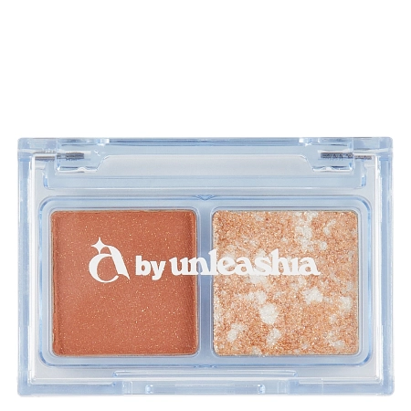A by Unleashia - Cotton Candy Face Palette - Mini paletă pentru față - Nr. 2 Cocoa Mist - 1,6 g