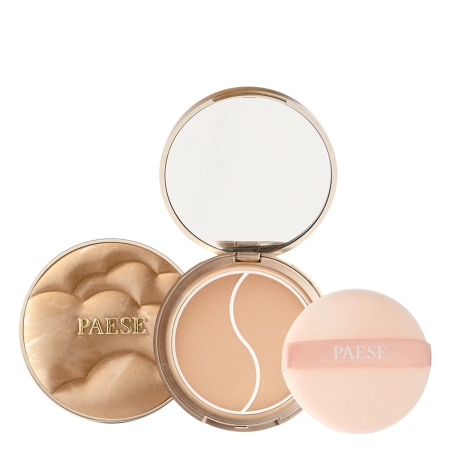 Paese - Puff Cloud - Pudră compactă ultra-ușoară cu efect blur - Sand Beige - 03W - 4,2g