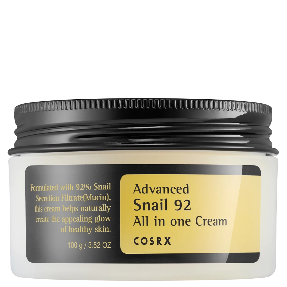 COSRX – Advanced Snail 92 All in One Cream – Cremă multifuncțională cu secreție de melc – 100 g