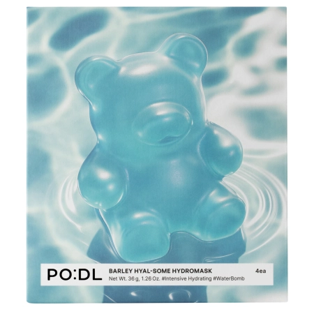 PO:DL - Barley Hyal-Some Hydromask Set - Set de măști gel hidratante pentru față - 4 × 36 g
