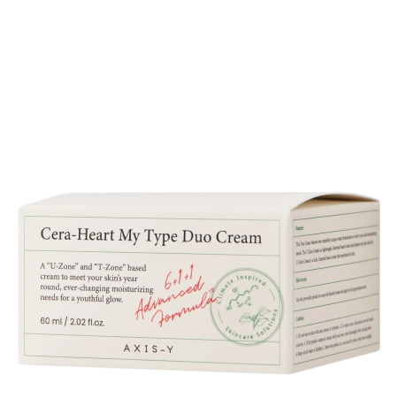 Axis-y - Cera - Heart My Type Duo Cream - Cremă hidratantă pentru față - 60ml