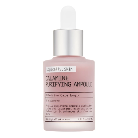 Logically, Skin - Calamine Purifying Ampoule - Ampulsă de față calmantă cu calamină - 30ml