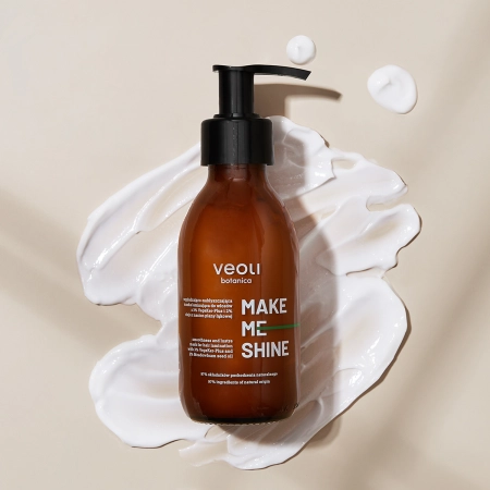 Veoli Botanica – Make Me Shine – Mască Laminatoare pentru Păr cu Efect de Netezire și Strălucire – 140ml