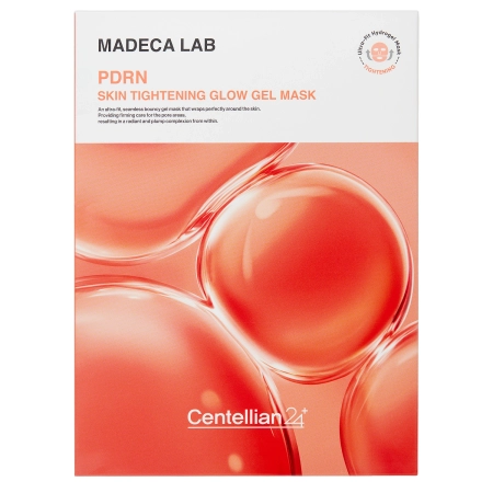 Centellian24 - PDRN Skin Tightening Glow Gel Mask - Set de măști gel pentru față cu PDRN - 5 x 22 ml