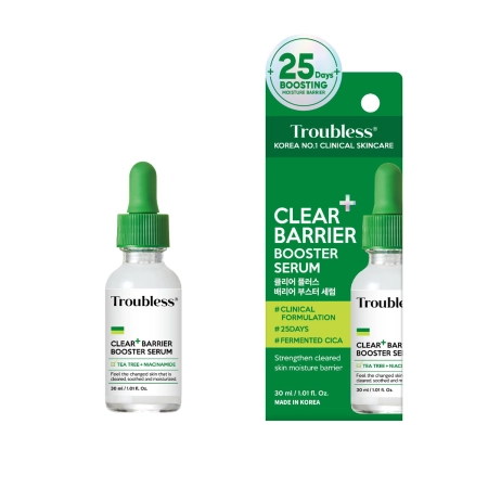 Troubless - Clear Barrier Plus Booster - Serum pentru întărirea barierei pielii - 30 ml