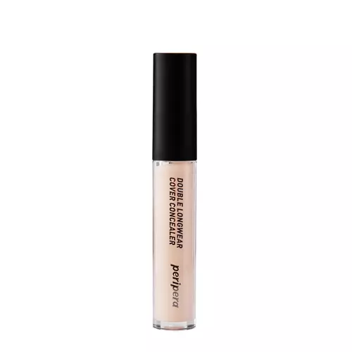 Peripera - Double Longwear Cover Concealer - Corector de față - 01 Pure Ivory - 5,5g