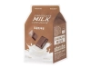 A'pieu - Milk One Pack Mask - Chocolate - Mască de folie cu lapte - 21g