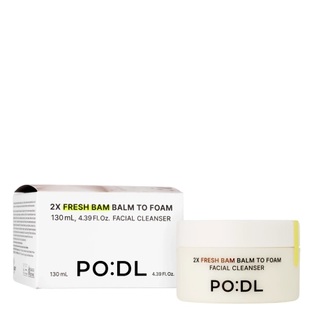 PO:DL - 2X Fresh Bam Balm To Foam Facial Cleanser - Balsam demachiant pentru curățarea feței - 130 ml