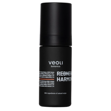 Veoli Botanica - Redness Harmony - Cremă ușoară calmantă și fortifiantă pentru ten cu capilare dilatate - 30 ml