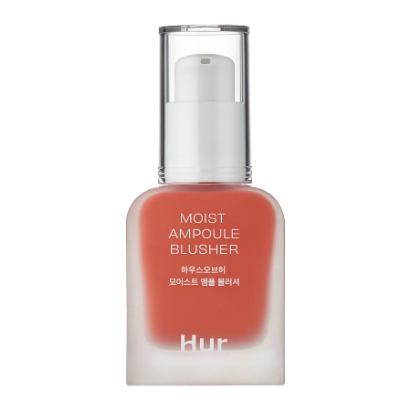 House of Hur - Moist Ampoule Blusher - Peach Coral - Fard de obraz lichid hidratant - Peach Coral - 20ml 