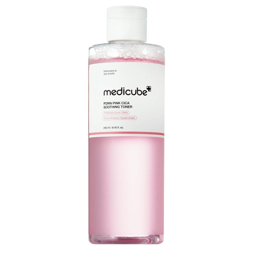 Medicube - PDRN Pink Cica Soothing Toner - Toner facial hidratant și iluminator - 250ml