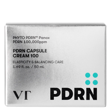 VT Cosmetics - PDRN Capsule Cream 100 - Cremă Regeneratoare pentru Față cu PDRN - 50 ml