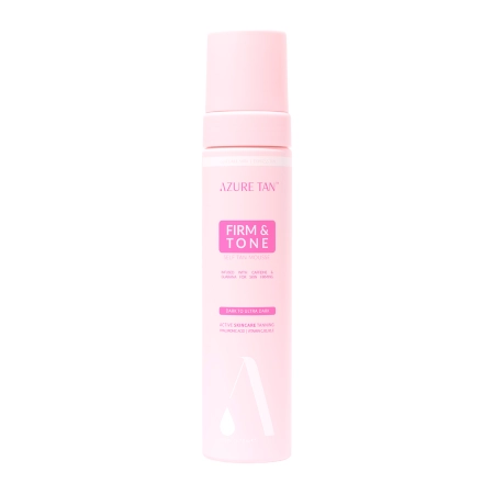 Azure Tan - Spumă autobronzantă pentru corp Firm & Tone – Dark to Ultra Dark – 200 ml